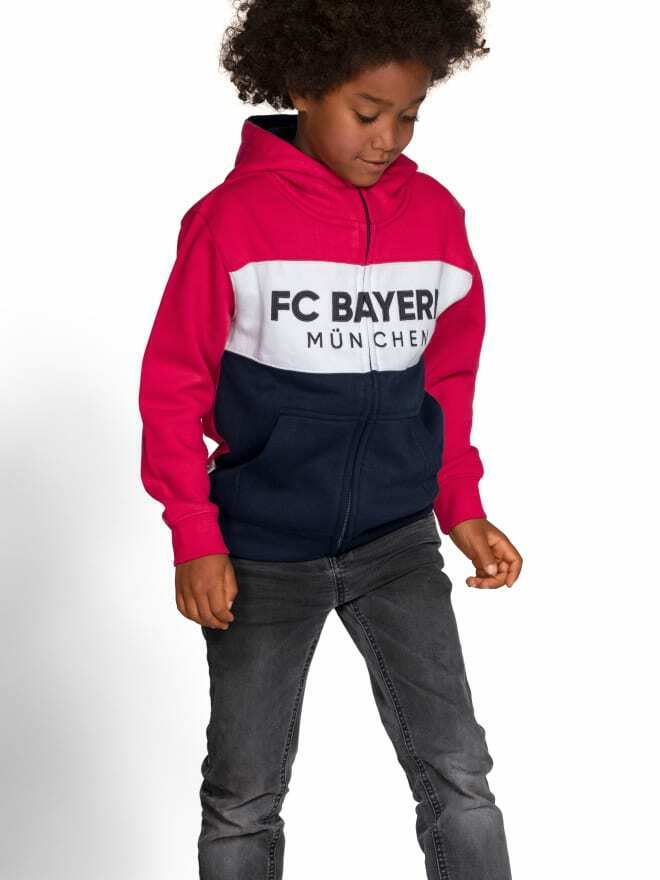 Original FCB FC Bayern München Kinder Kapuzenjacke (Artikel-Nr. 26367)